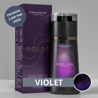 Shampooing Colorant POLAR | Couvre les cheveux blancs en 10 minutes