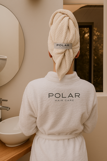 Serviette cheveux en microfibre | POLAR HAIR CARE
