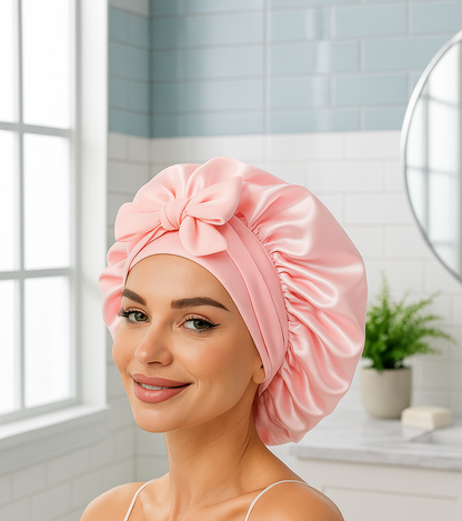 Bonnet de nuit en satin | POLAR HAIR CARE