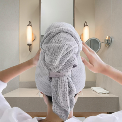 Serviette cheveux en microfibre | POLAR HAIR CARE