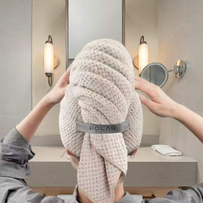 Serviette cheveux en microfibre | POLAR HAIR CARE