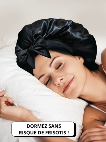 Bonnet de nuit en satin | POLAR HAIR CARE