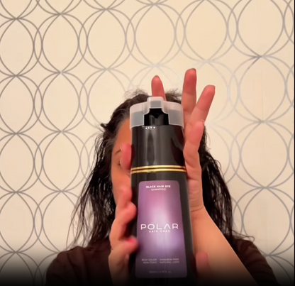 Shampooing Colorant POLAR | Couvre les cheveux blancs en 10 minutes